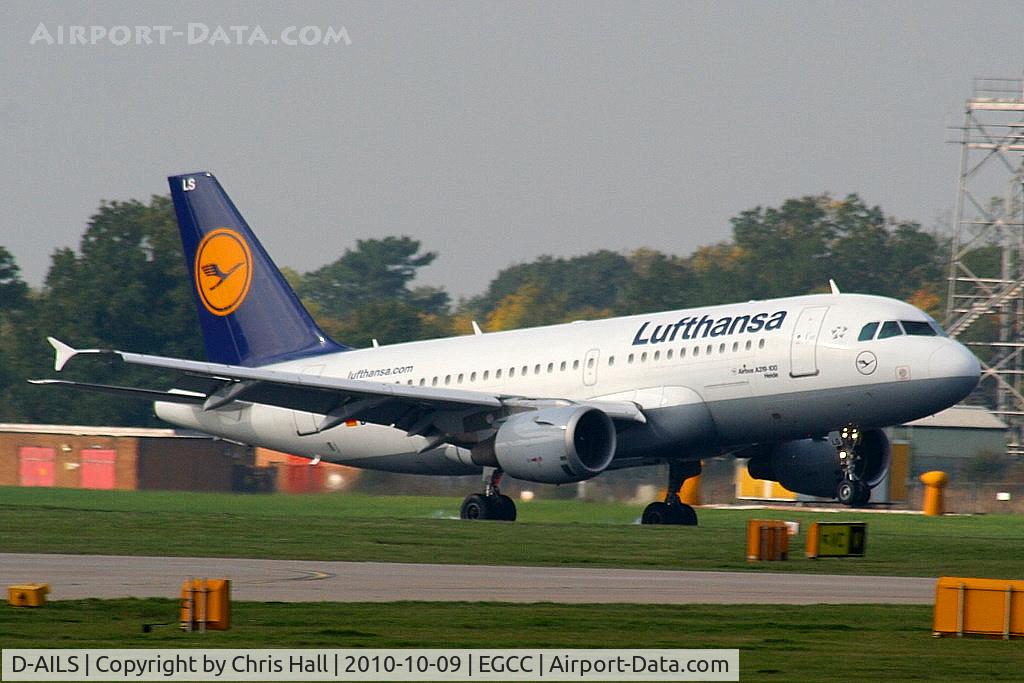 D-AILS, 1997 Airbus A319-114 C/N 729, Lufthansa