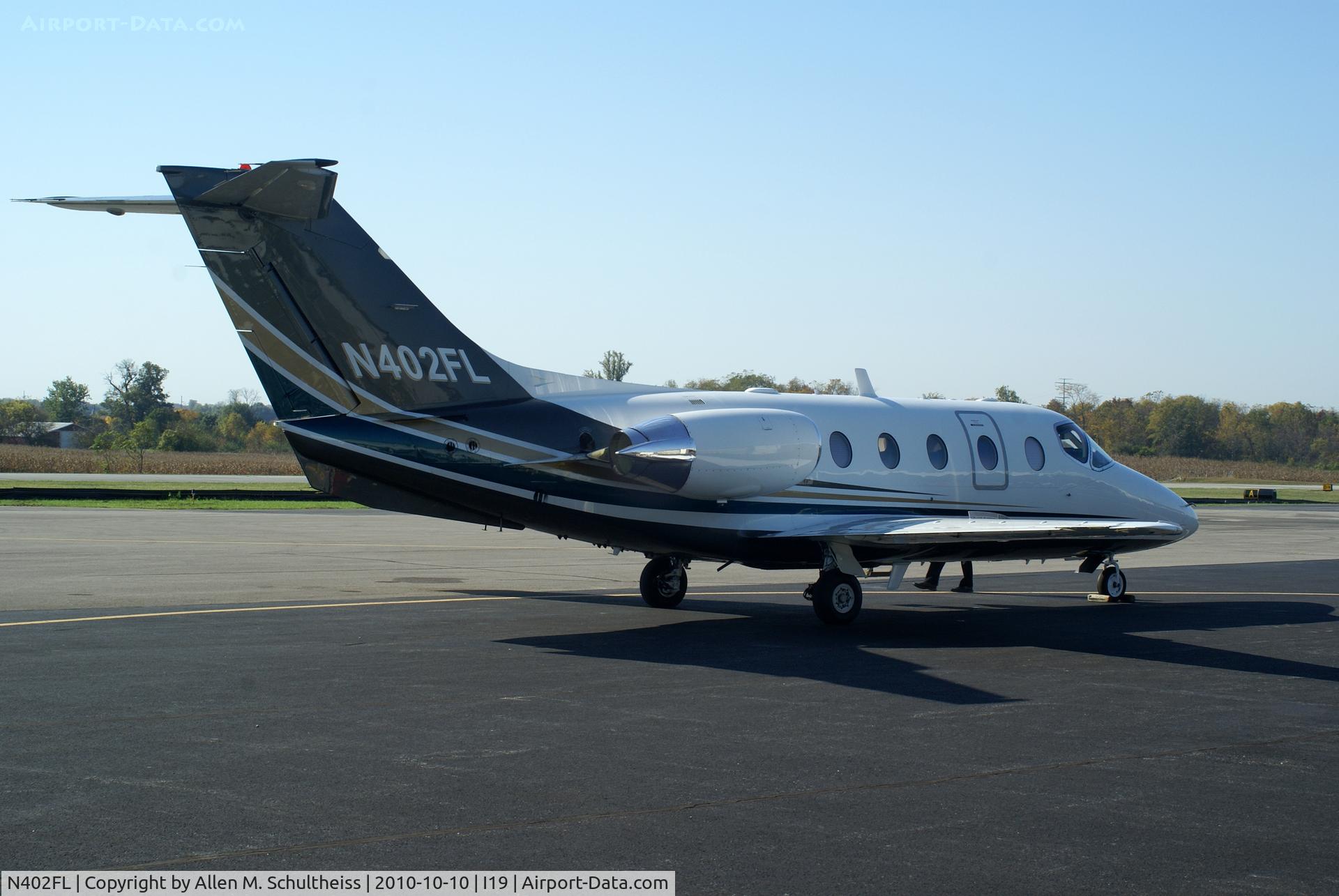 N402FL, 1998 Beech 400A Beechjet C/N RK-201, 1998 Raytheon Aircraft Company 400A