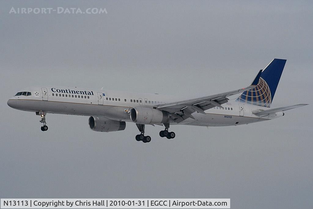 N13113, 1995 Boeing 757-224 C/N 27555, Continental Airlines