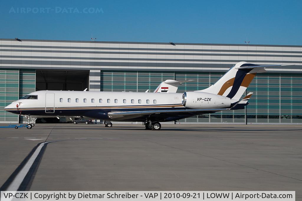 VP-CZK, 2007 Bombardier BD-700-1A10 Global Express XRS C/N 9244, Global Express