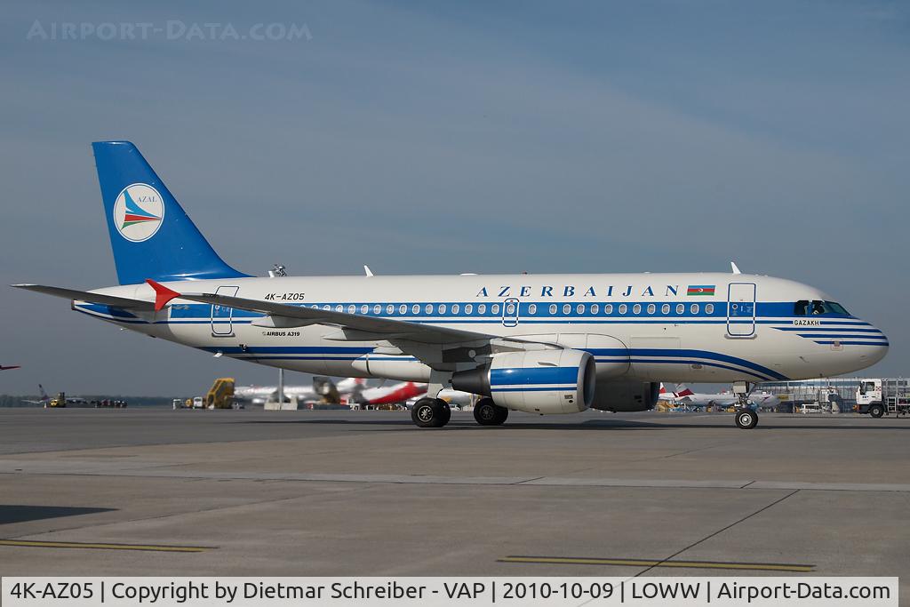 4K-AZ05, 2006 Airbus A319-111 C/N 2788, Azerbaijan Airlines Airbus 319
