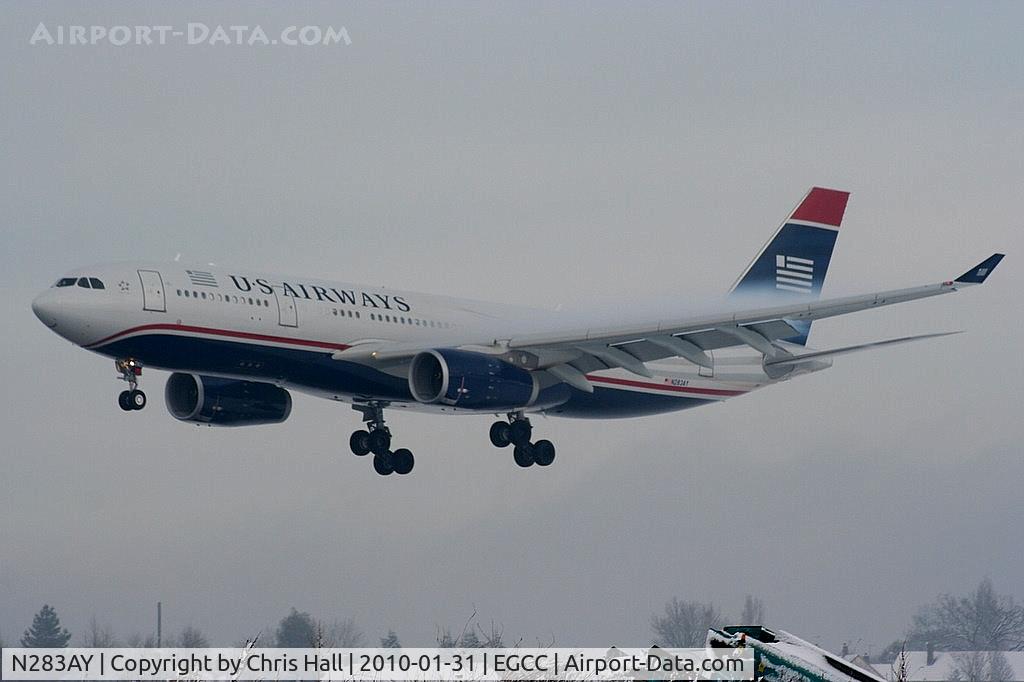 N283AY, 2009 Airbus A330-243 C/N 1076, US Airways
