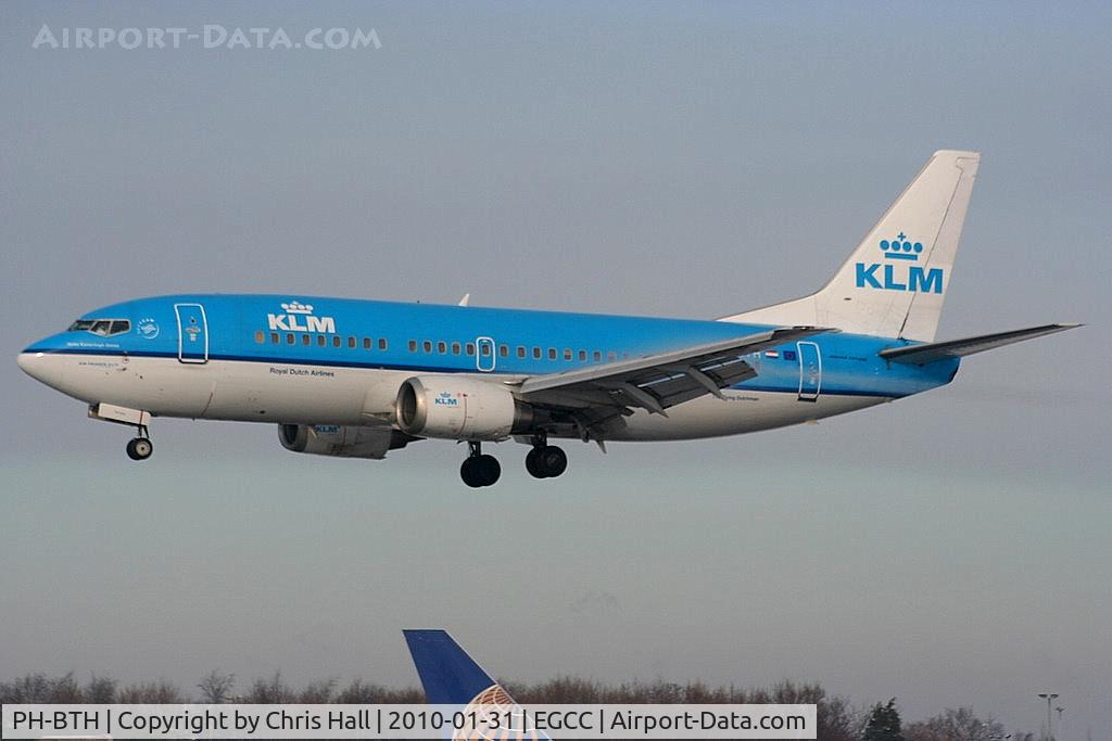 PH-BTH, 1997 Boeing 737-306 C/N 28719, KLM Royal Dutch Airlines