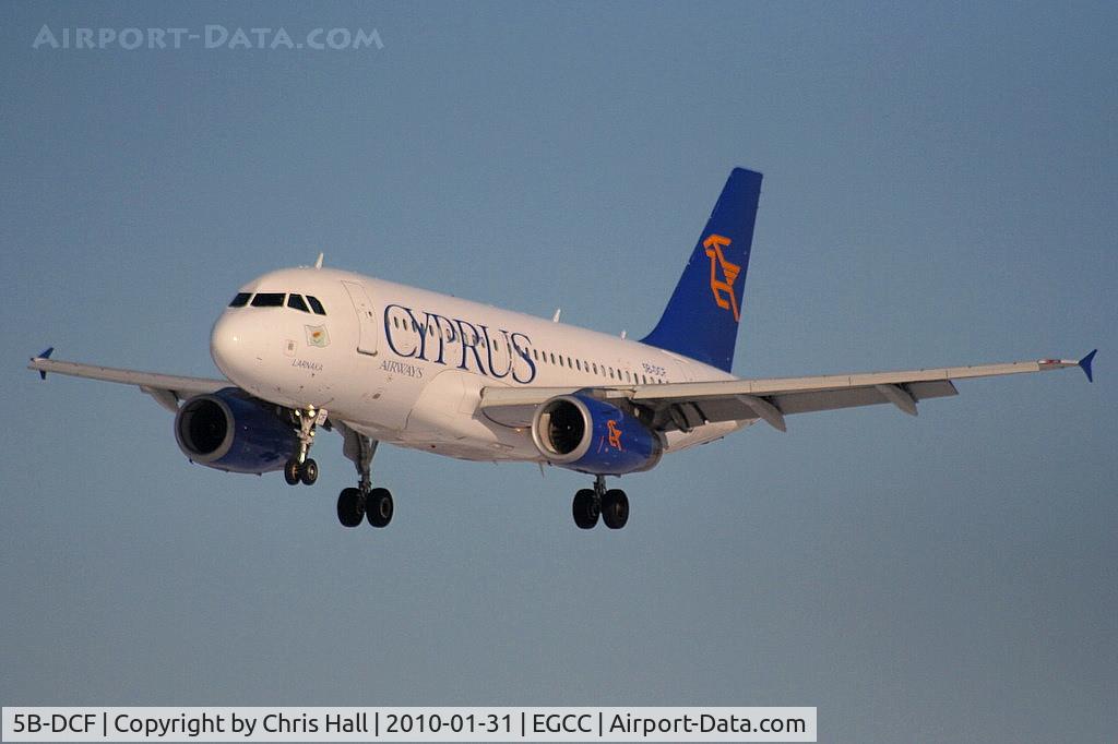 5B-DCF, 2006 Airbus A319-132 C/N 2718, Cyprus Airways
