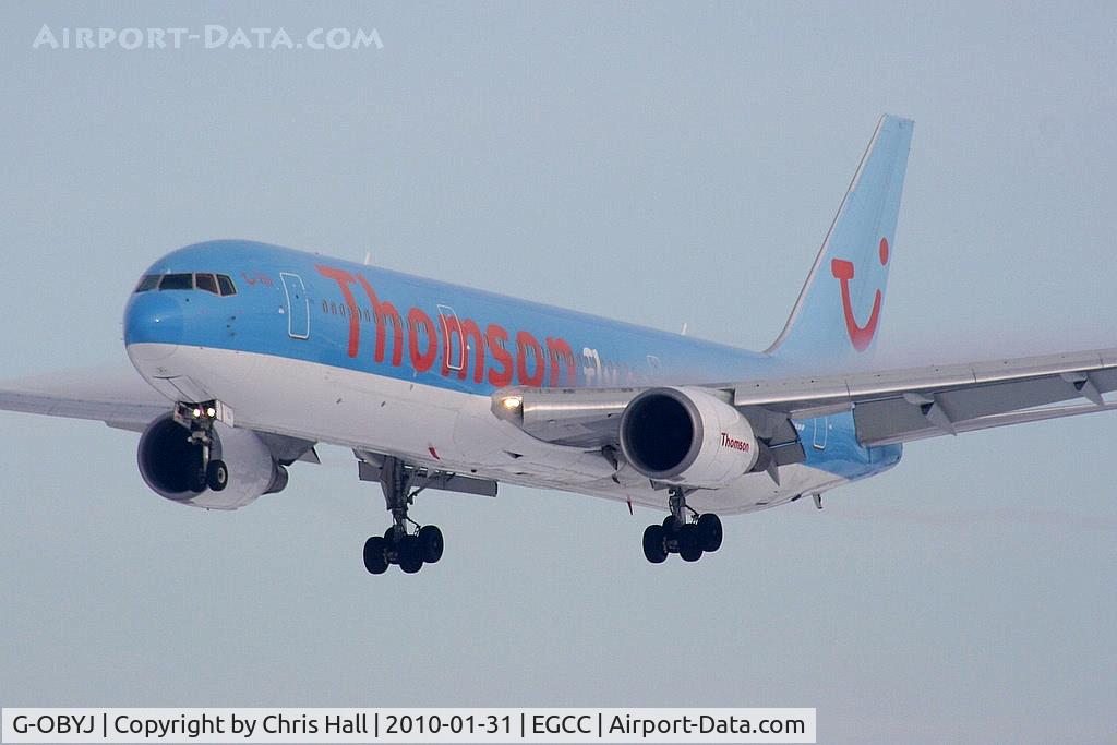 G-OBYJ, 2000 Boeing 767-304 C/N 29384, Thomson