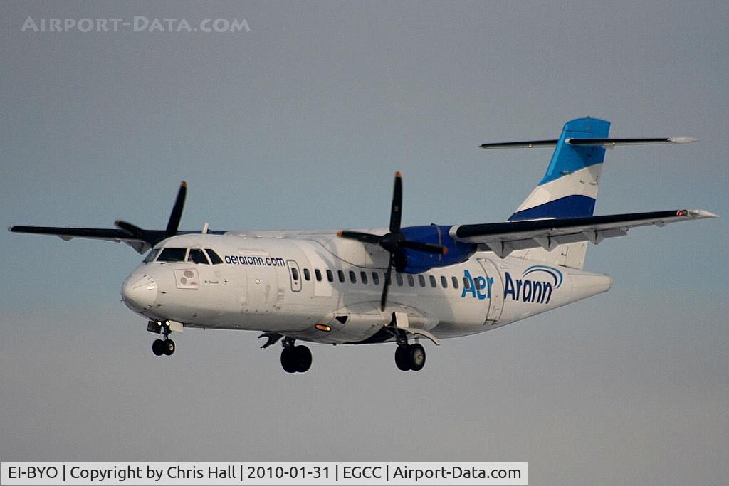 EI-BYO, 1989 ATR 42-300 C/N 161, Aer Arann
