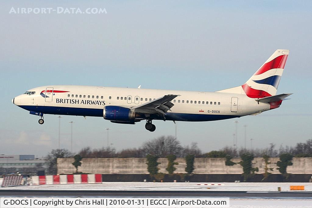G-DOCS, 1992 Boeing 737-436 C/N 25852, British Airways