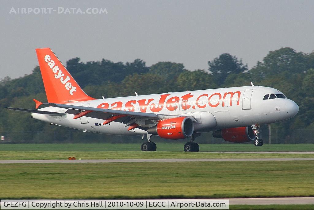 G-EZFG, 2009 Airbus A319-111 C/N 3845, easyJet