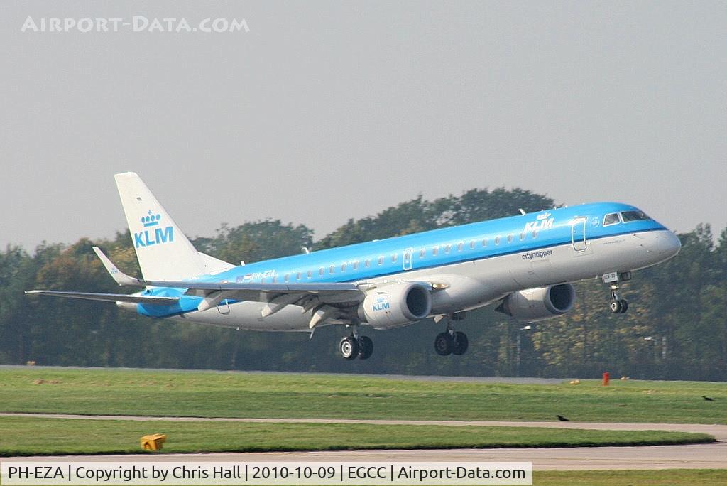 PH-EZA, 2008 Embraer 190LR (ERJ-190-100LR) C/N 19000224, KLM Cityhopper