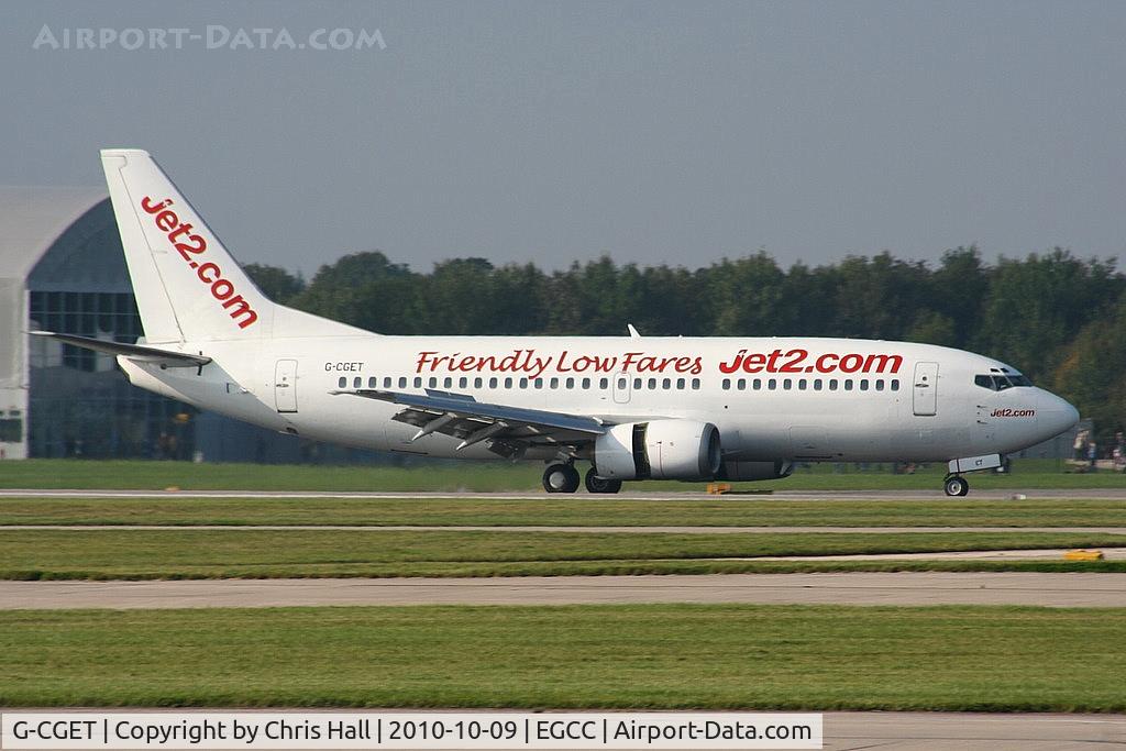 G-CGET, 1995 Boeing 737-33A C/N 27455, Jet2