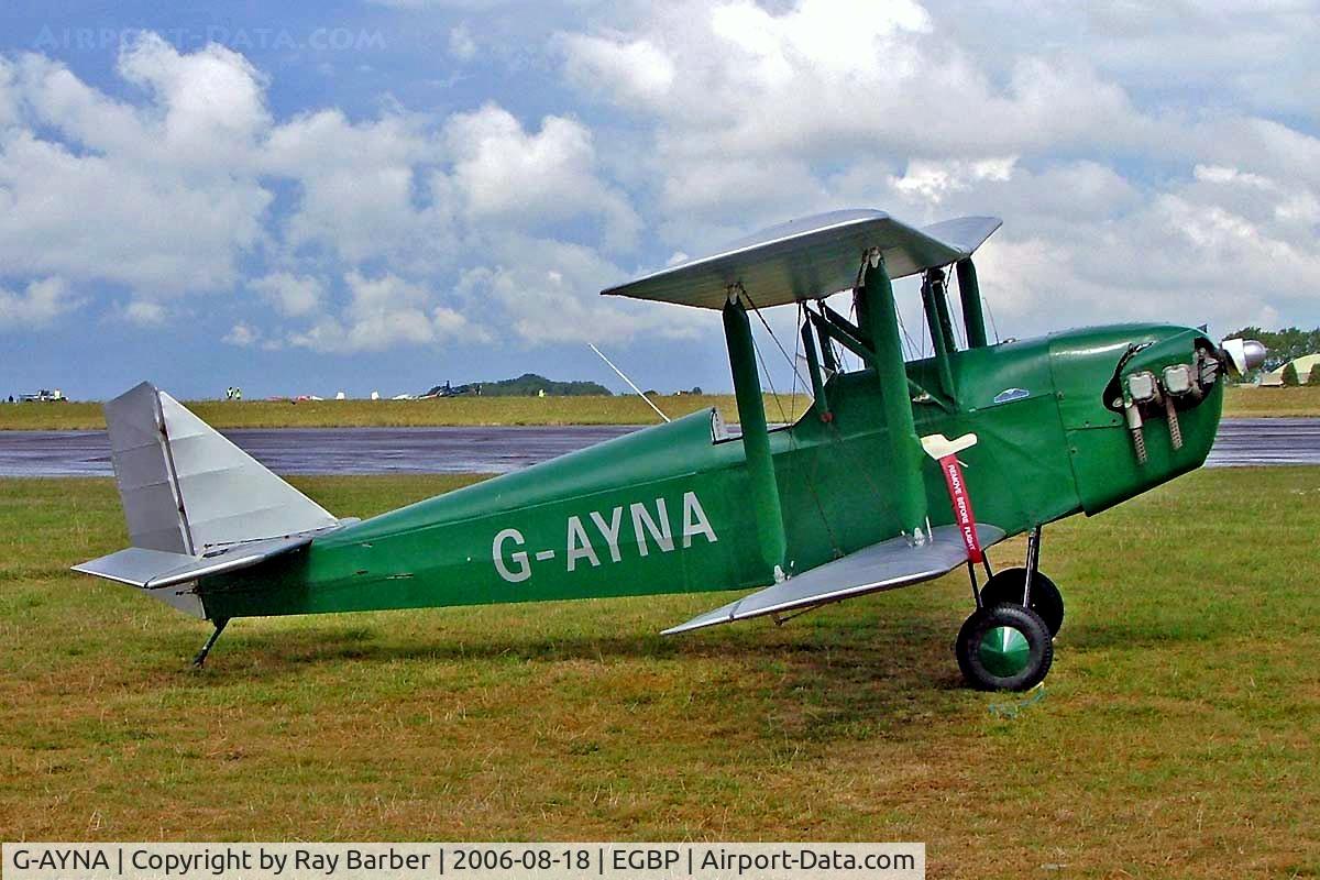 G-AYNA, 1973 Currie Wot C/N PFA 3016, Currie Wot [PFA 3016] Kemble~G 18/08/2006