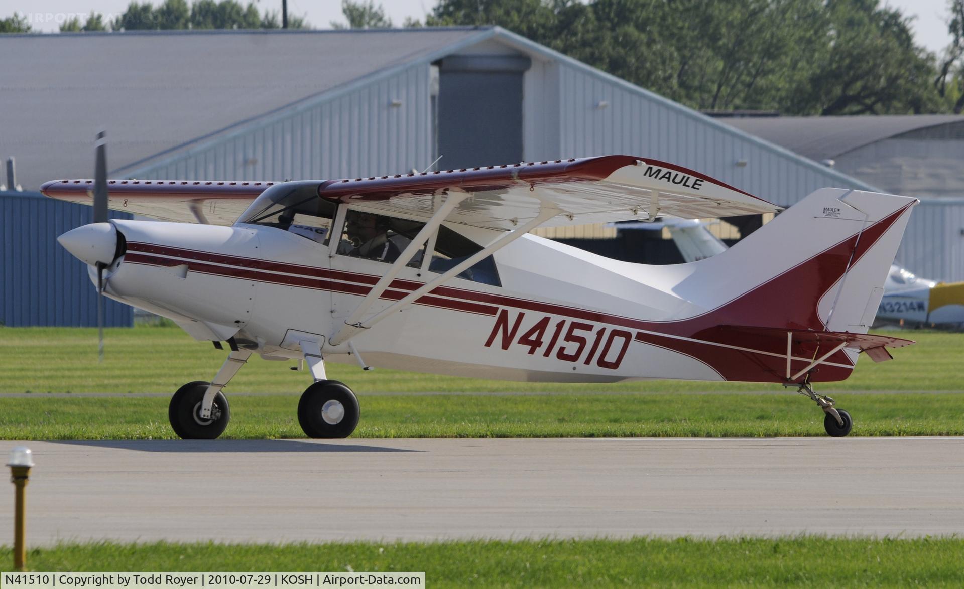 N41510, 1999 Maule MX-7-160 Sportplane C/N 34001C, eaa airventure 2010