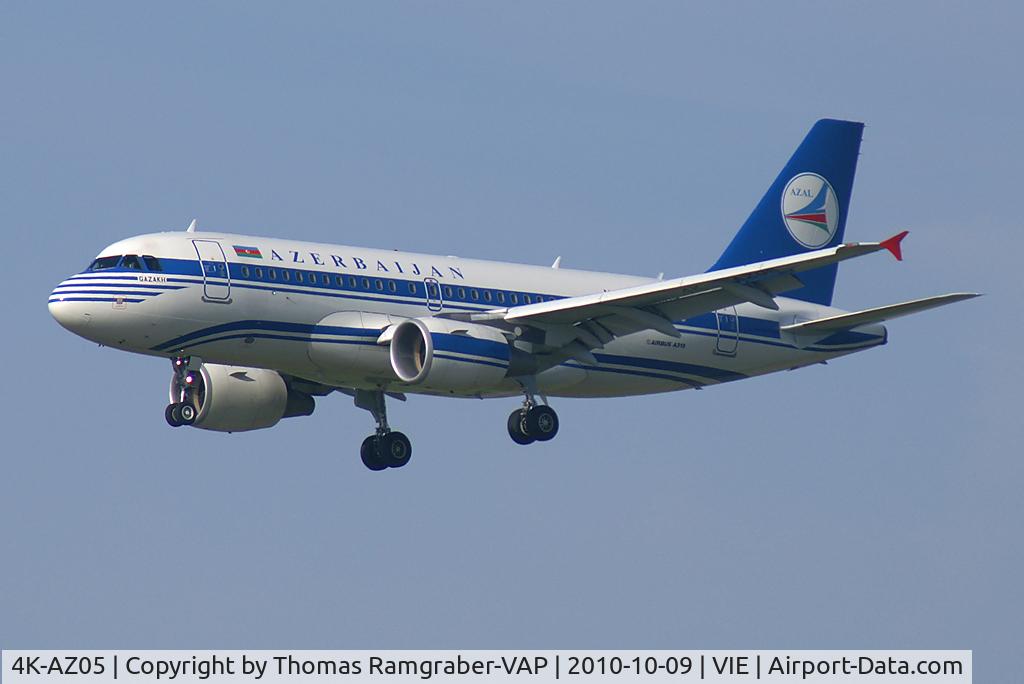 4K-AZ05, 2006 Airbus A319-111 C/N 2788, Azerbaijan Airlines Airbus A319