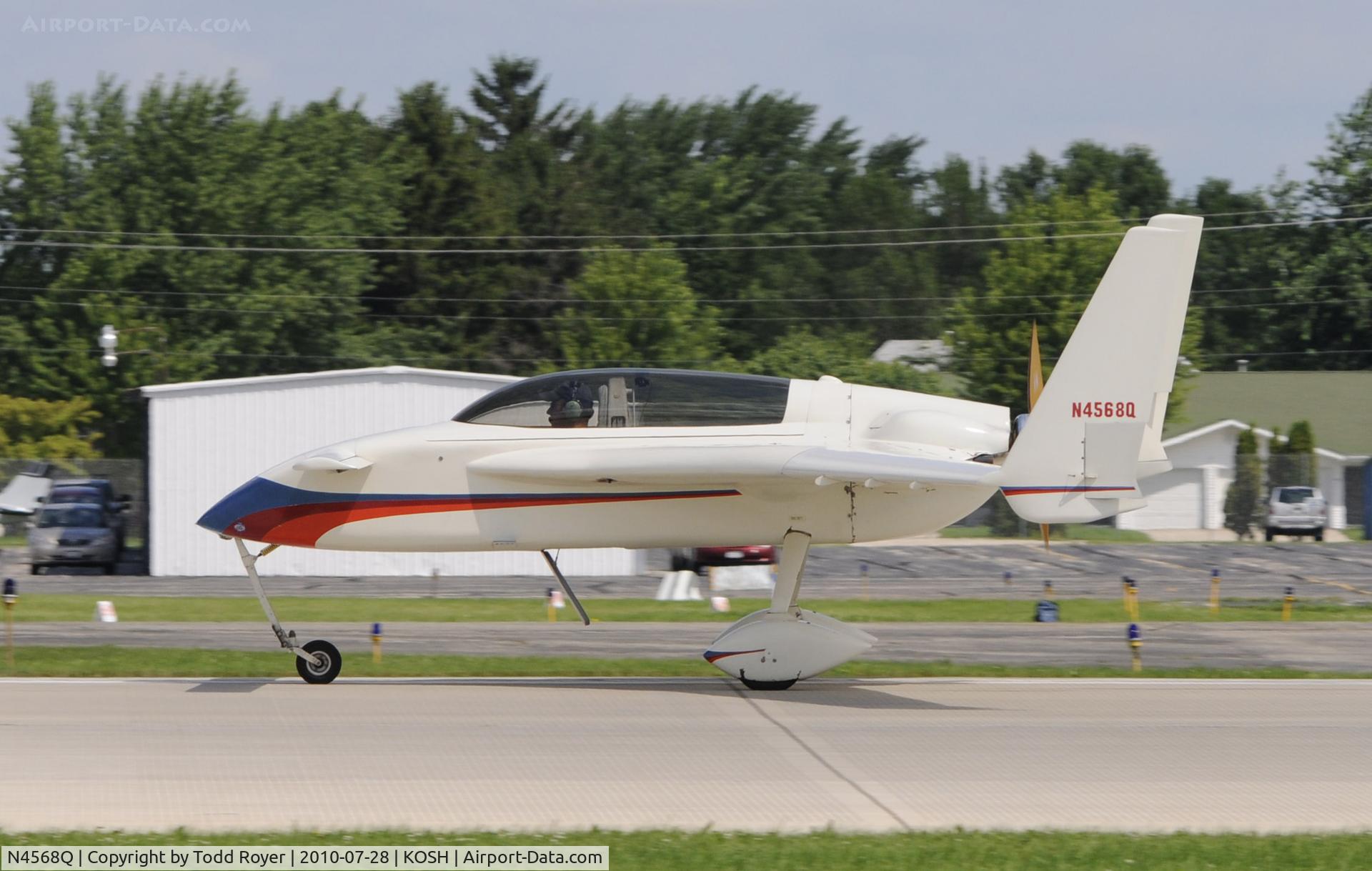 N4568Q, 1985 Rutan Long-EZ C/N 187, EAA AIRVENTURE 2010
