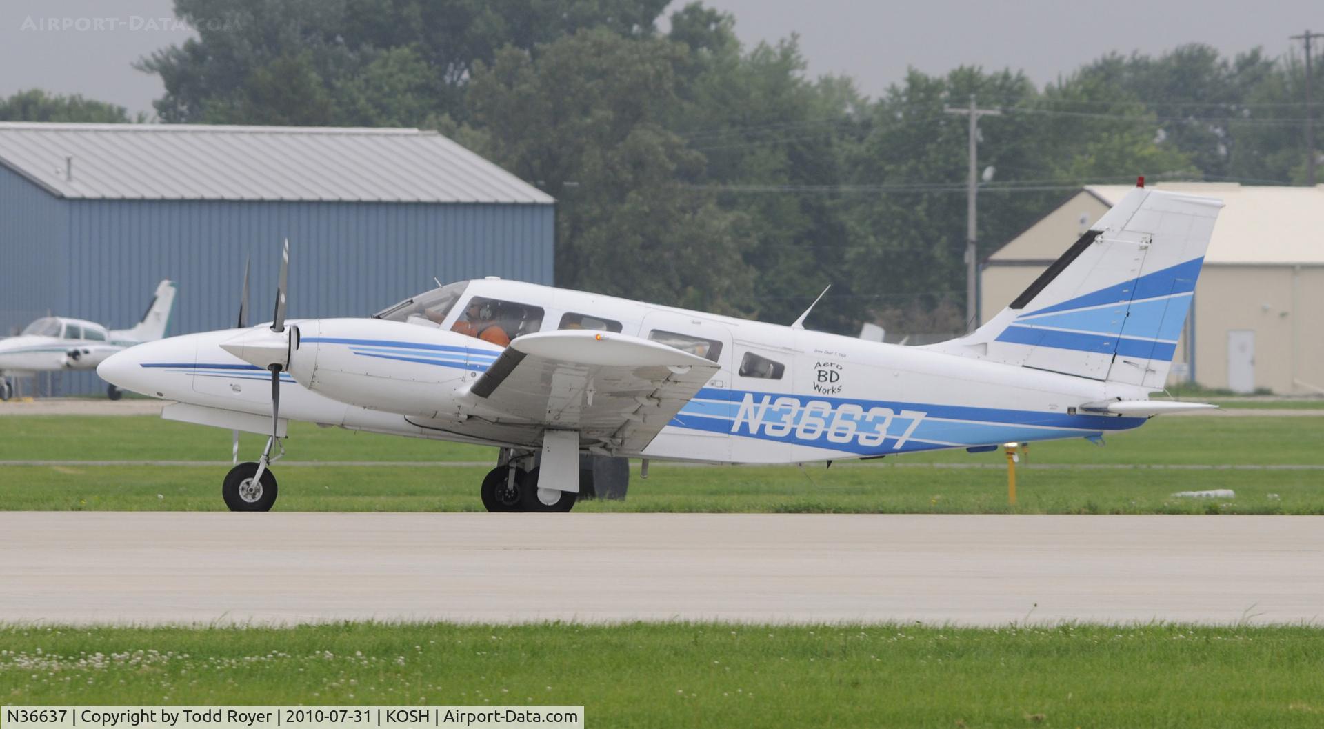 N36637, 1978 Piper PA-34-200T C/N 34-7870349, EAA AIRVENTURE 2010