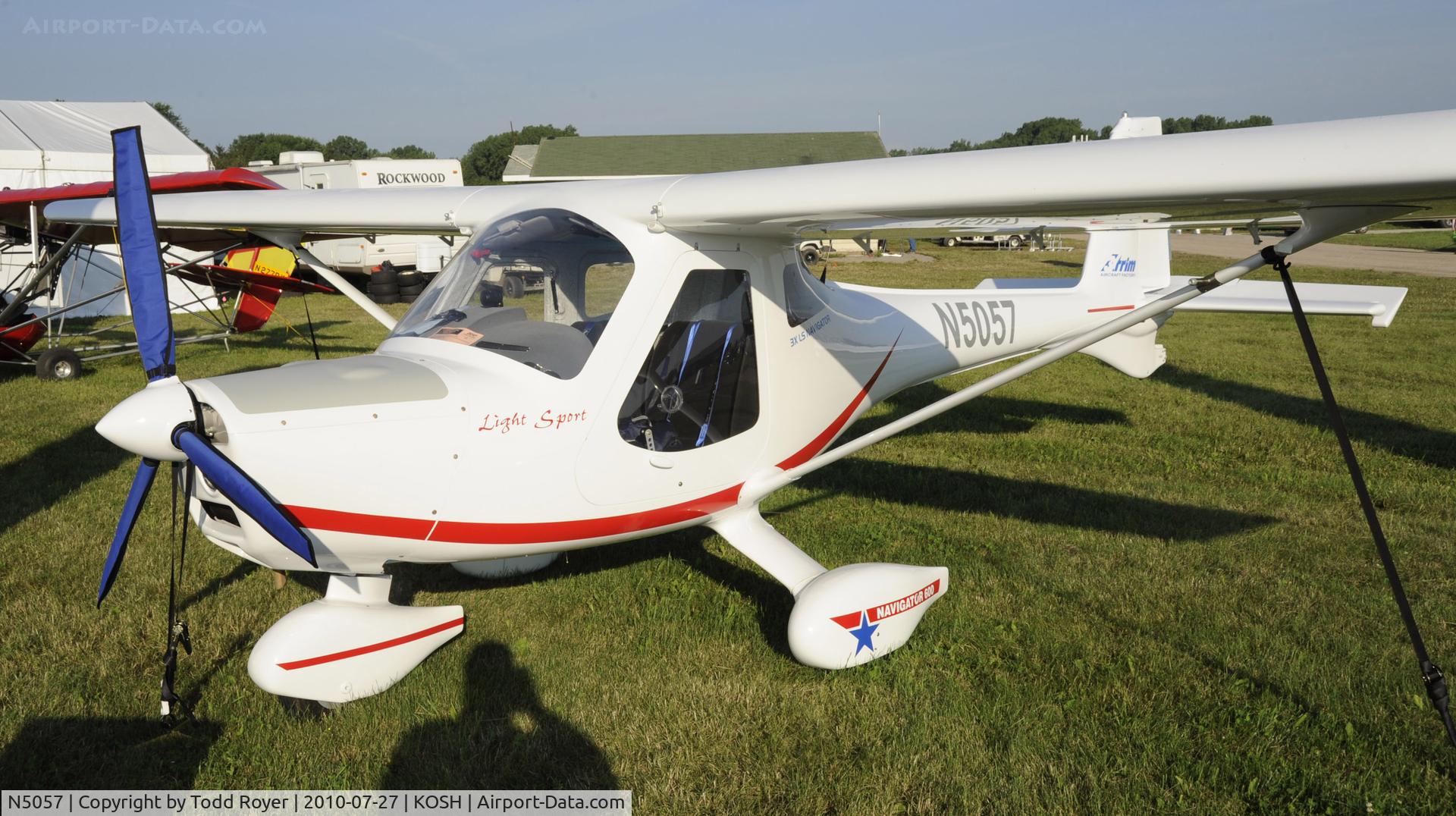 N5057, 3XTrim 3XLS Navigator 600 C/N E70, EAA AIRVENTURE 2010