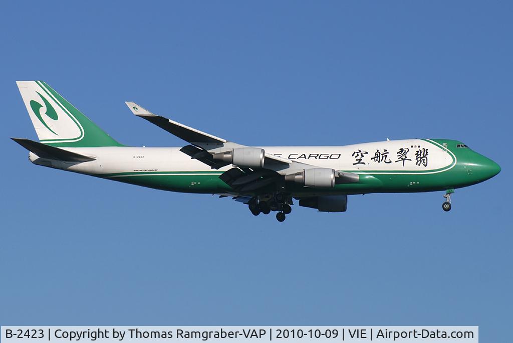 B-2423, 2008 Boeing 747-4EVF/ER/SCD C/N 35174, Jade Cargo Boeing 747-400
