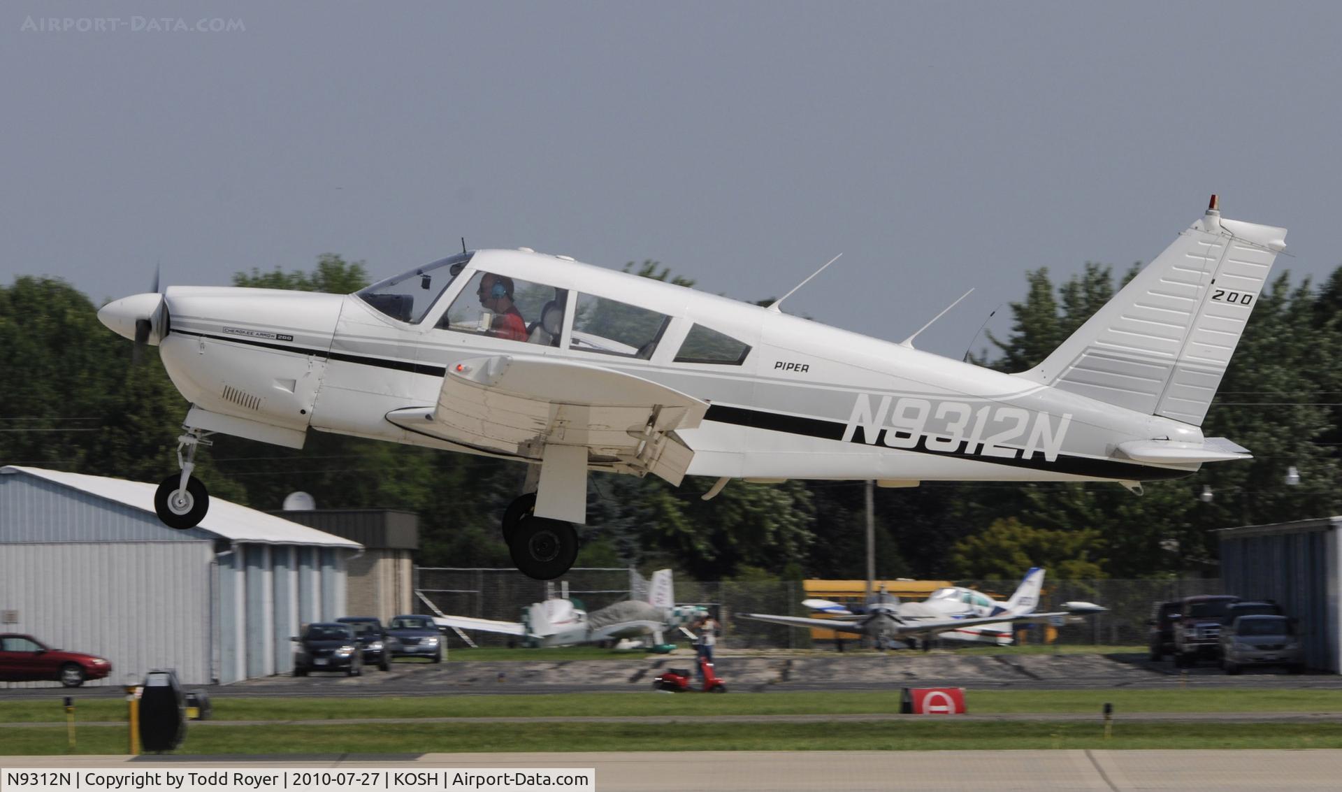 N9312N, 1969 Piper PA-28R-200 C/N 28R-35012, EAA AIRVENTURE 2010
