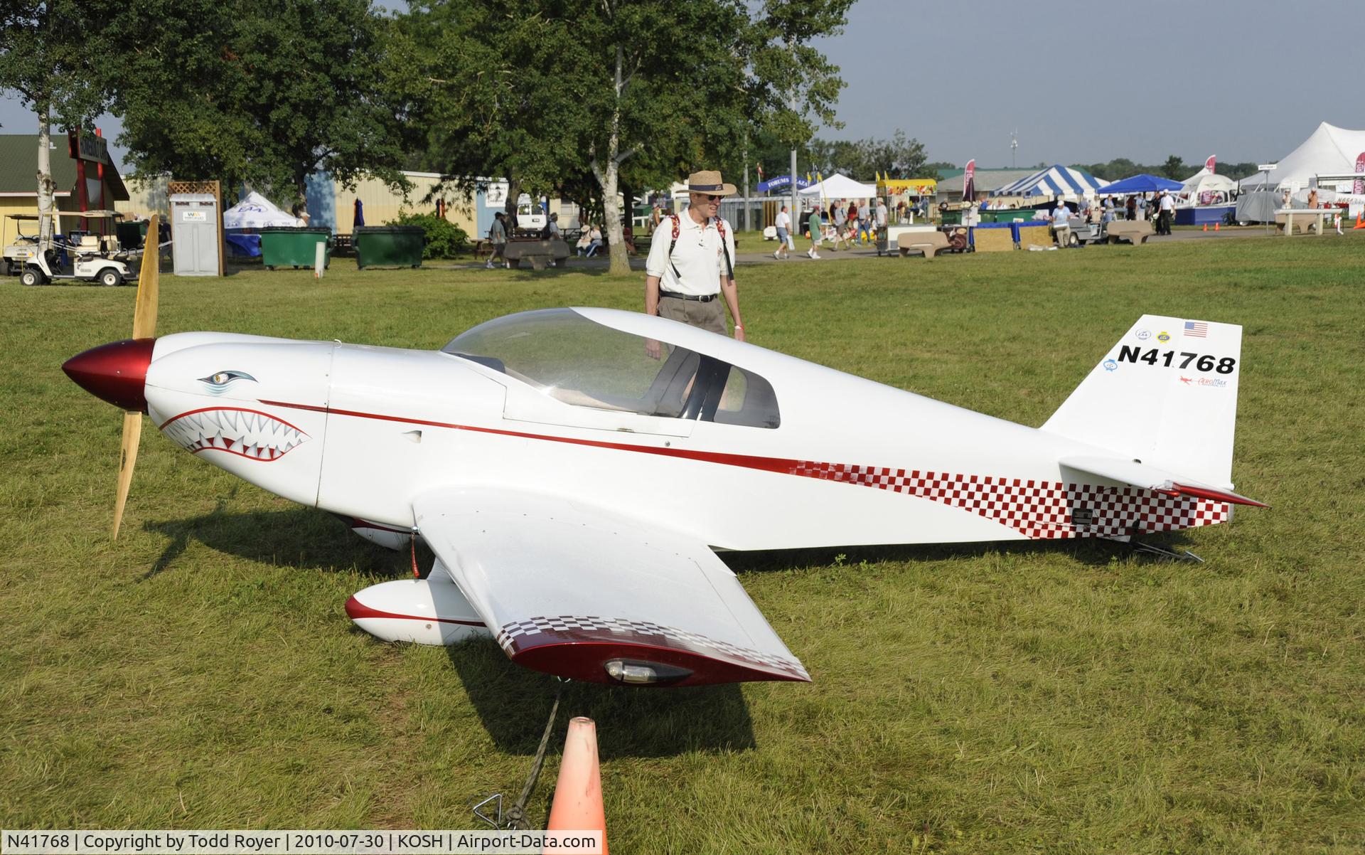 N41768, Rand Robinson KR-2S C/N CLAPP2, EAA AIRVENTURE 2010