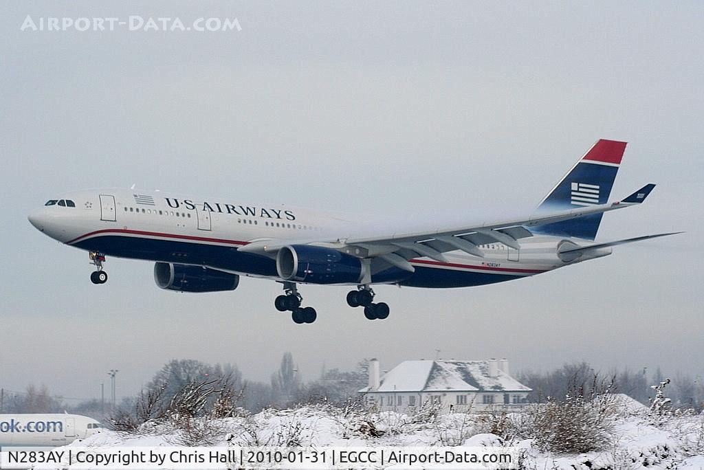N283AY, 2009 Airbus A330-243 C/N 1076, US Airways