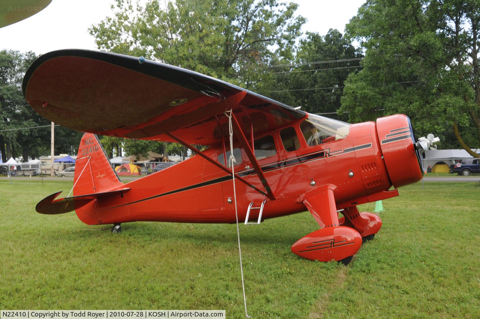 N22410, 1940 Howard Aircraft DGA-15P C/N 509, EAA AIRVENTURE 2010