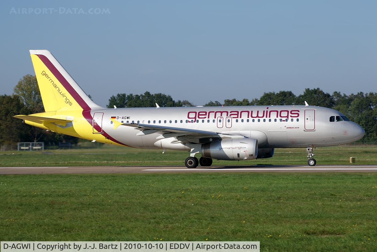 D-AGWI, 2008 Airbus A319-132 C/N 3358, DSLR-A230 (55-200mm)