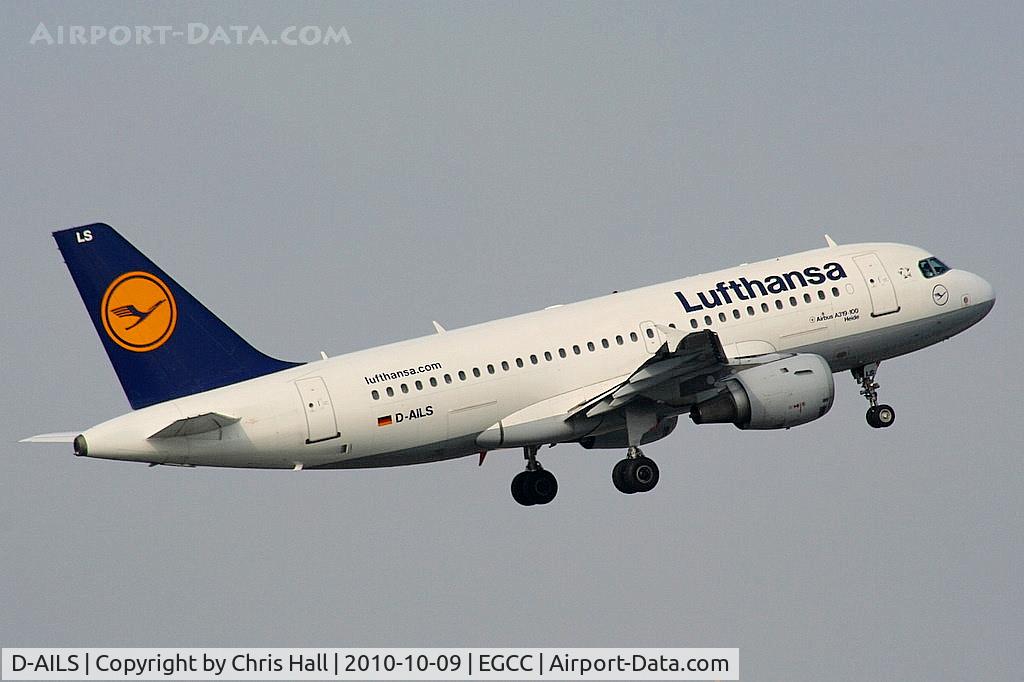 D-AILS, 1997 Airbus A319-114 C/N 729, Lufthansa