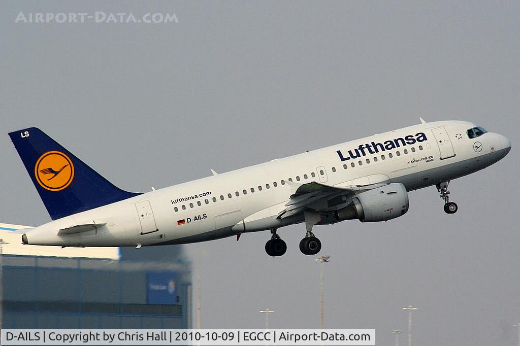 D-AILS, 1997 Airbus A319-114 C/N 729, Lufthansa