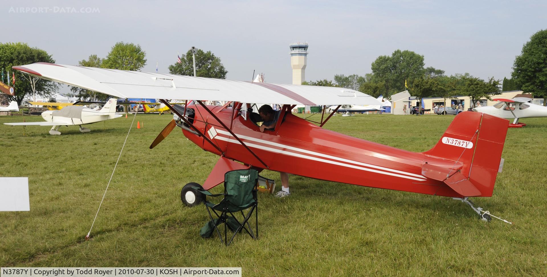 N3787Y, 1981 Corben Baby Ace Model D C/N KY1, EAA AIRVENTURE 2010