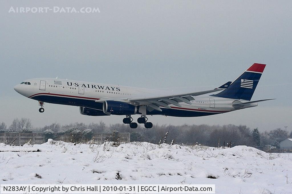 N283AY, 2009 Airbus A330-243 C/N 1076, US Airways