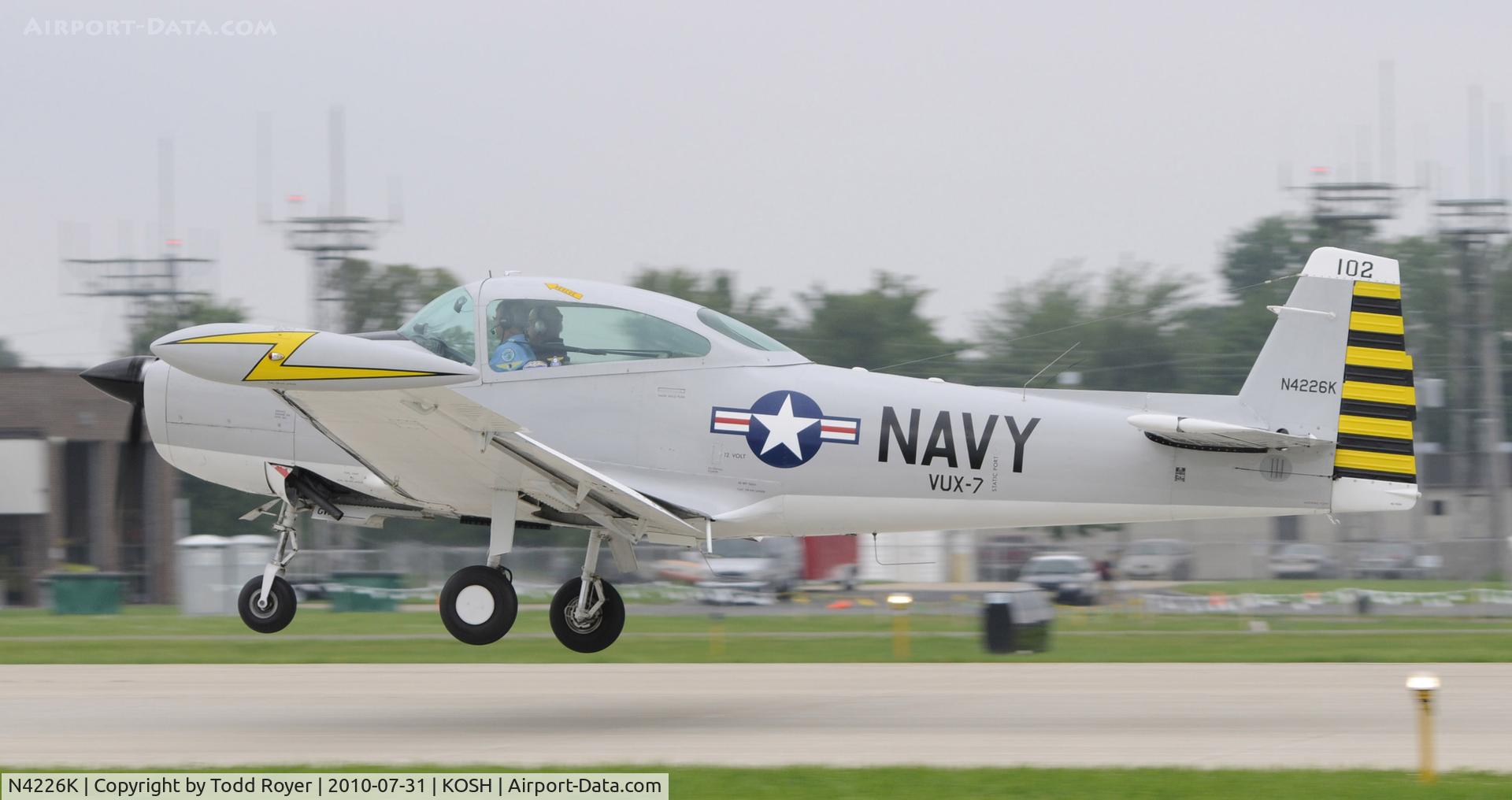 N4226K, 1948 Ryan Navion A C/N NAV-4-1226, EAA AIRVENTURE 2010