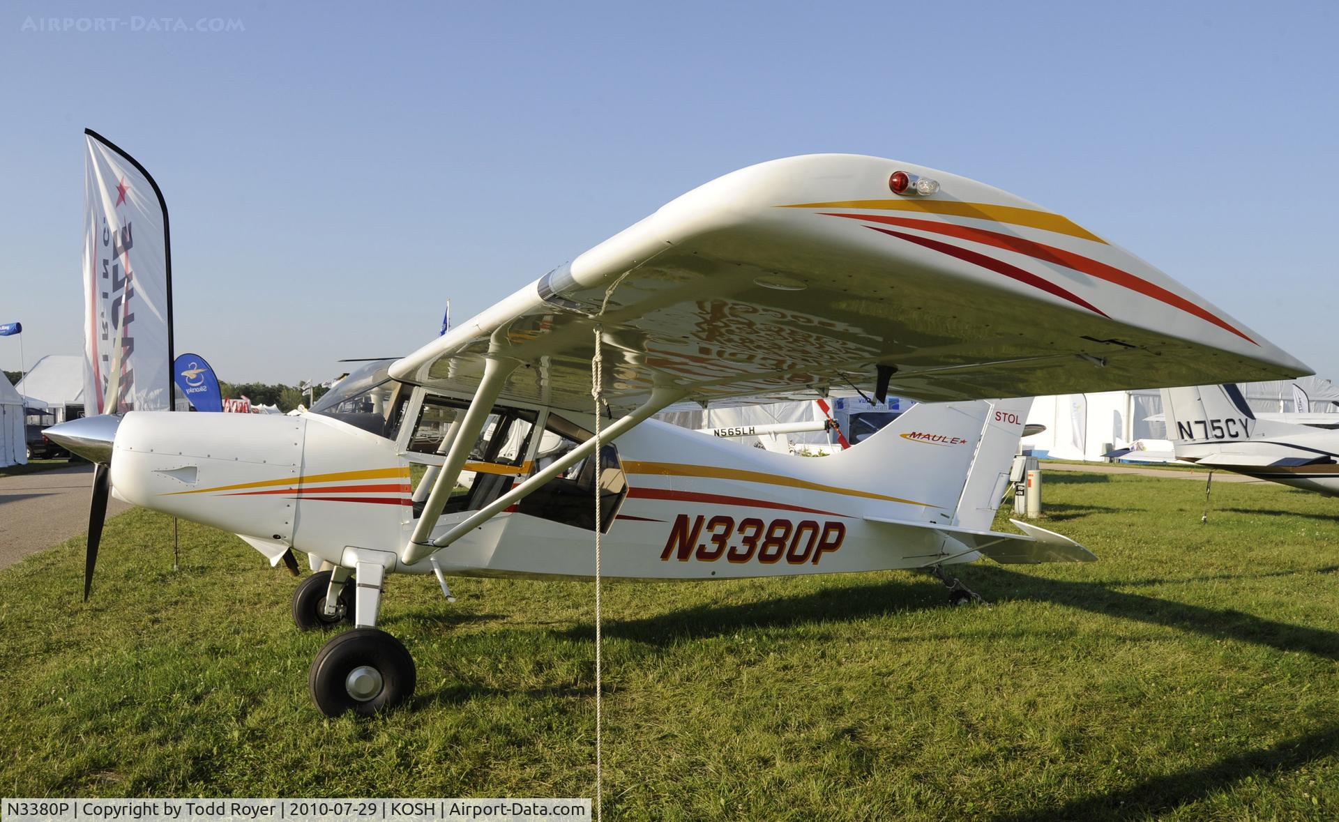 N3380P, Maule MX-7-180C Star Rocket C/N 28029C, EAA AIRVENTURE 2010