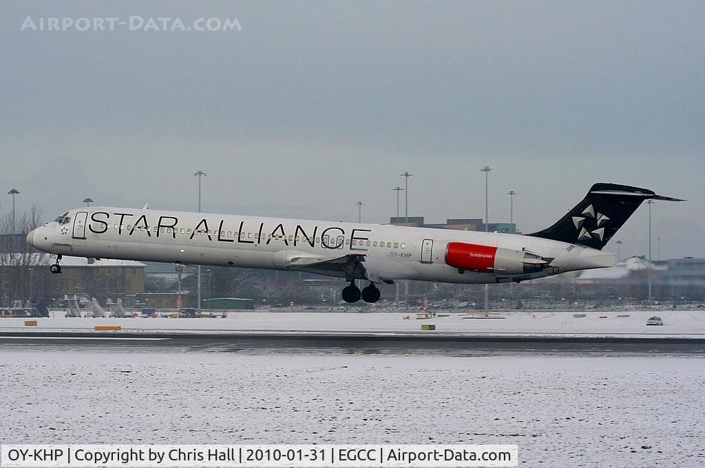 OY-KHP, 1991 McDonnell Douglas MD-81 (DC-9-81) C/N 53007, Scandinavian Airlines