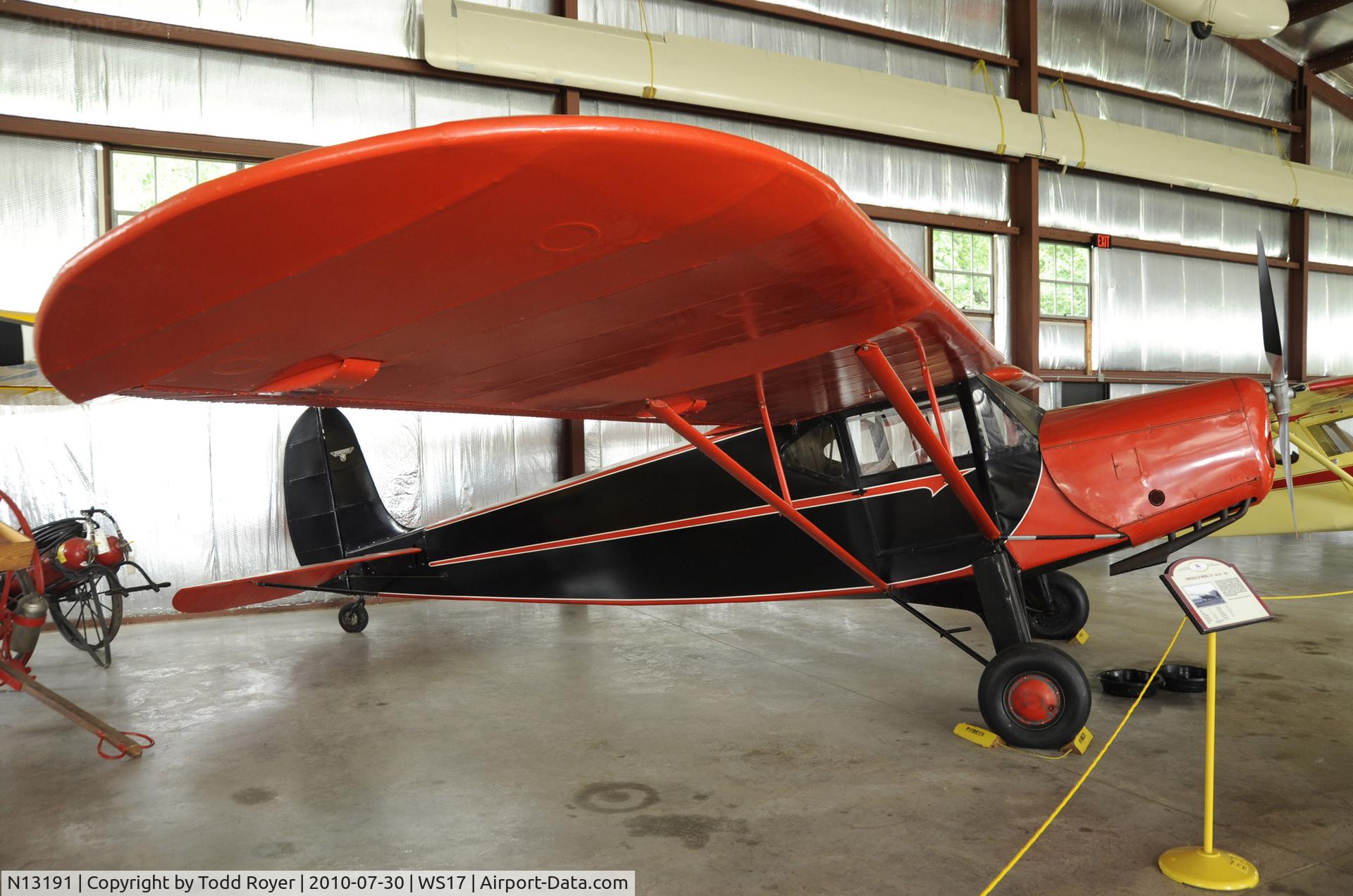 N13191, 1933 Fairchild 24 C8 C/N 2009, EAA AIRVENTURE 2010