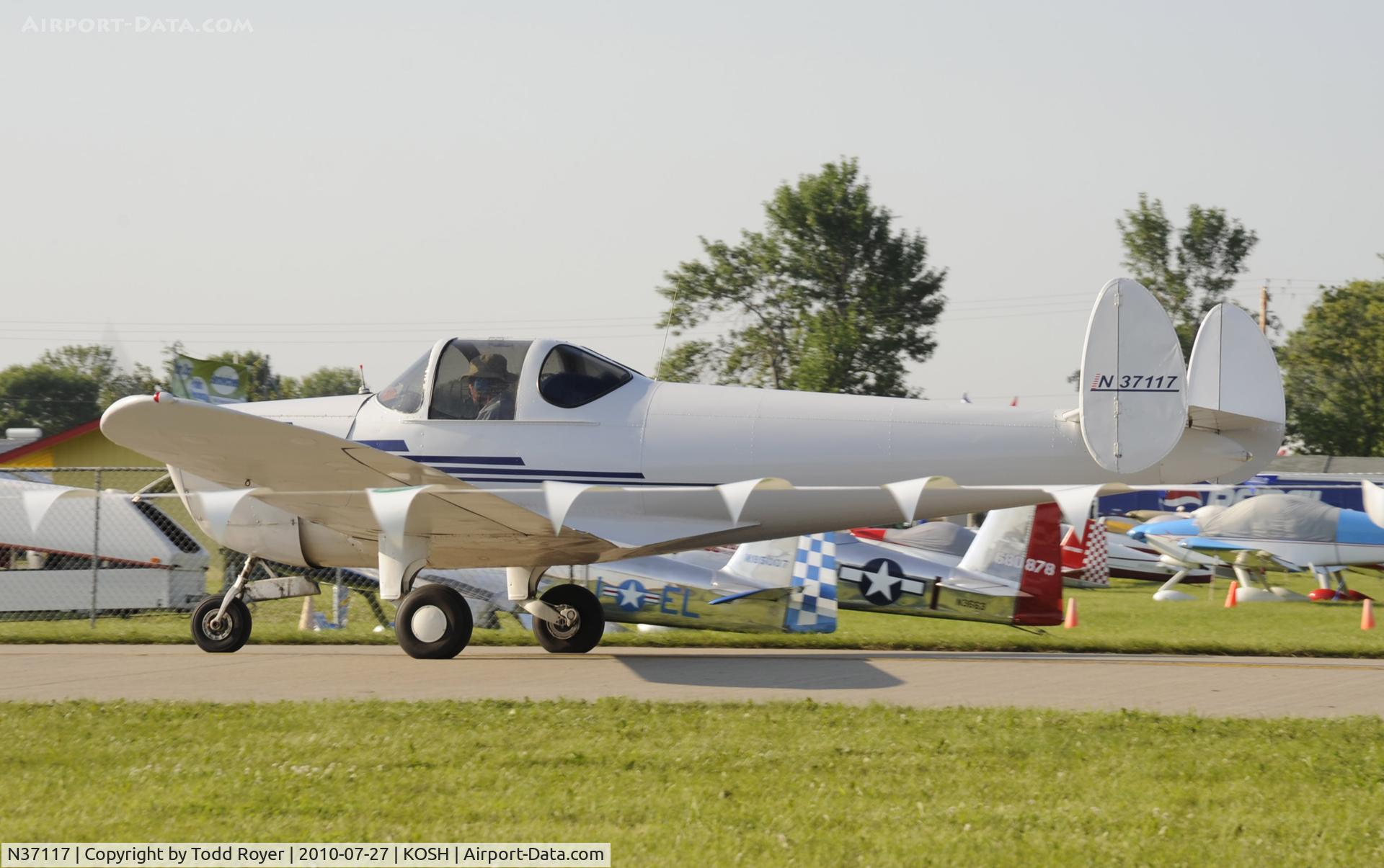 N37117, 1941 Erco 415C Ercoupe C/N 84, EAA AIRVENTURE 2010