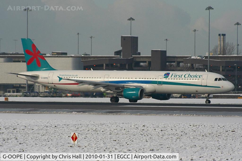 G-OOPE, 1998 Airbus A321-211 C/N 852, First Choice Airways Airbus A-321-211
