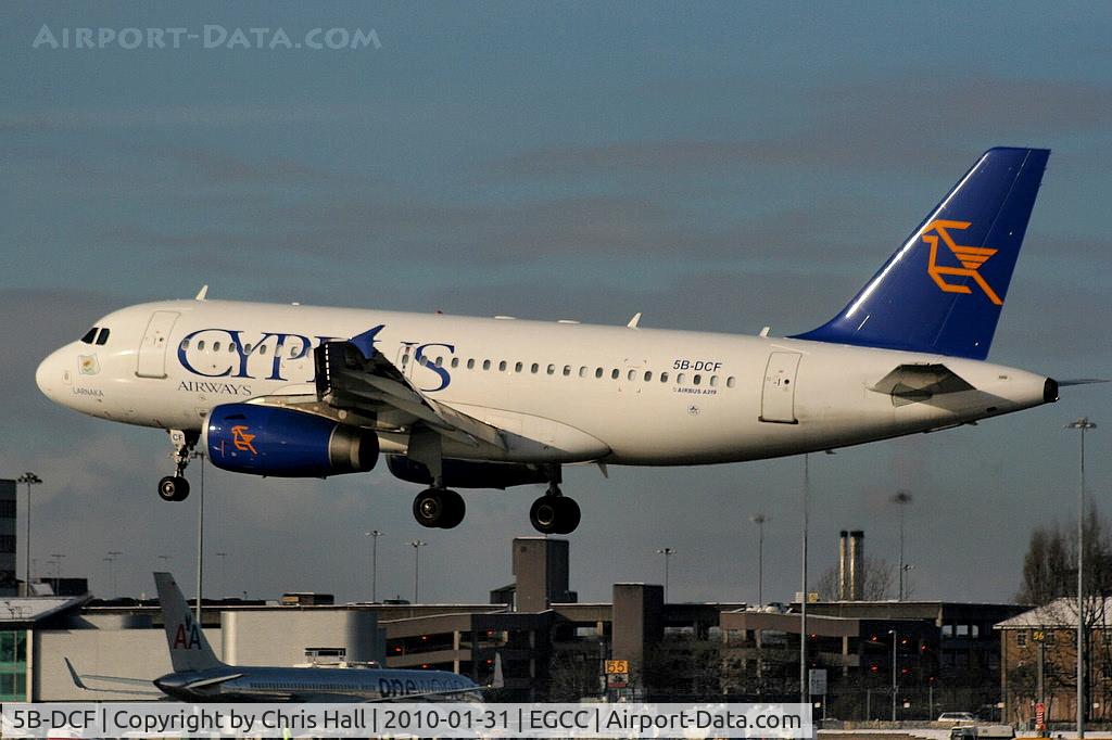 5B-DCF, 2006 Airbus A319-132 C/N 2718, Cyprus Airways