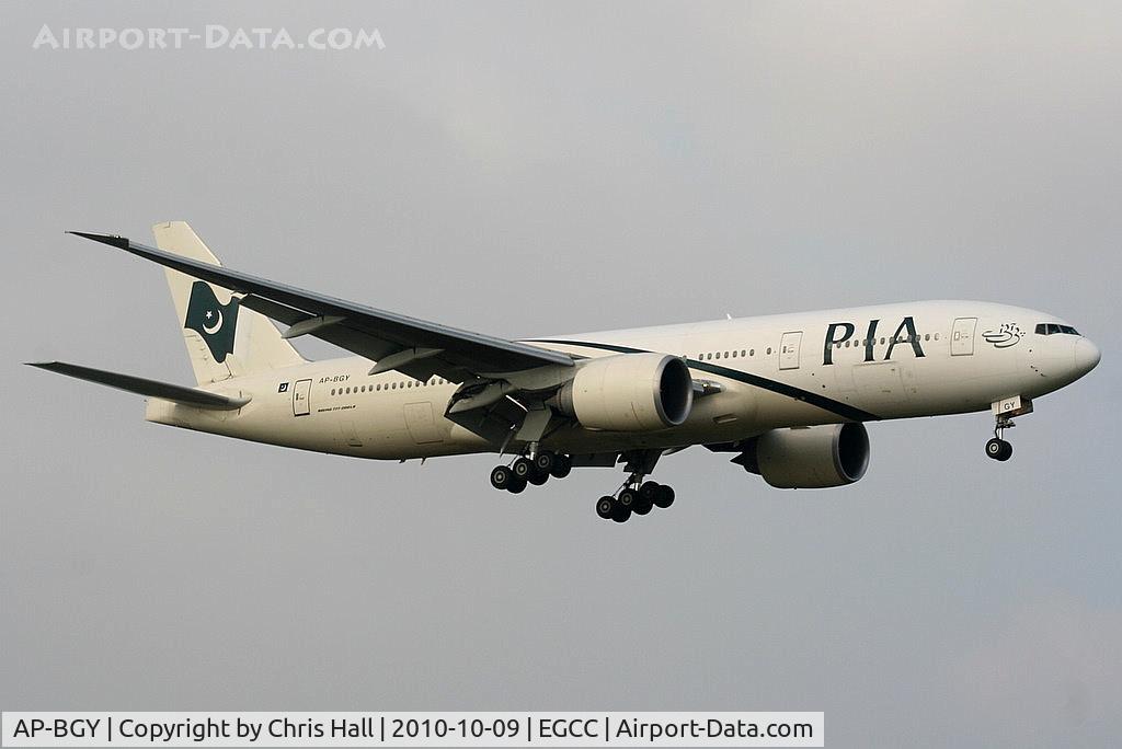 AP-BGY, 2005 Boeing 777-240/LR C/N 33781, Pakistan International Airlines