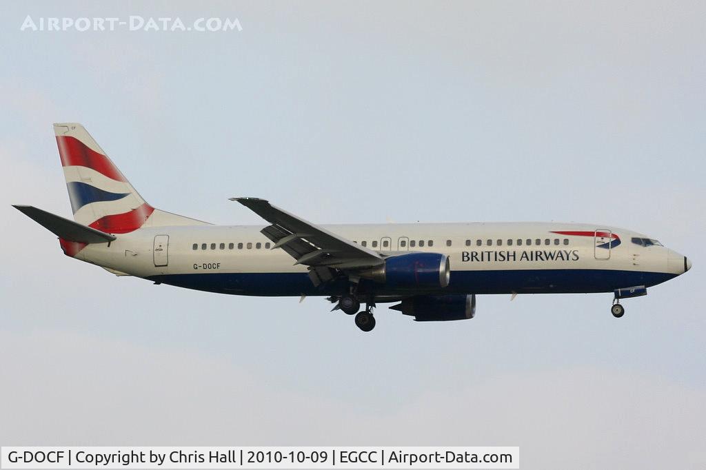 G-DOCF, 1991 Boeing 737-436 C/N 25407, British Airways