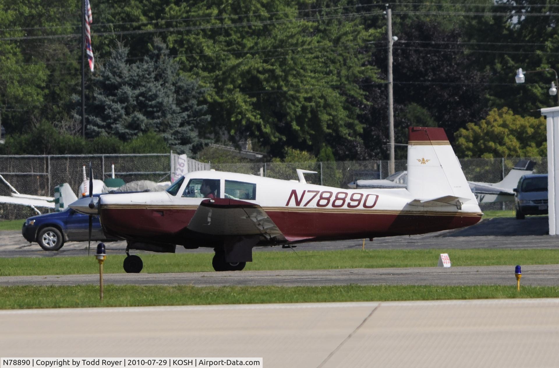 N78890, 1964 Mooney M20C Ranger C/N 2905, EAA AIRVENTURE 2010