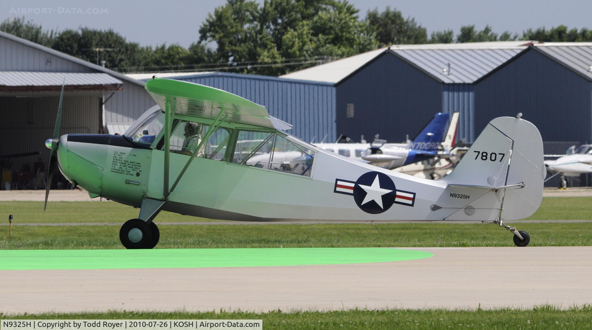 N9325H, Aeronca 7BCM C/N 47-807, EAA AIRVENTURE 2010