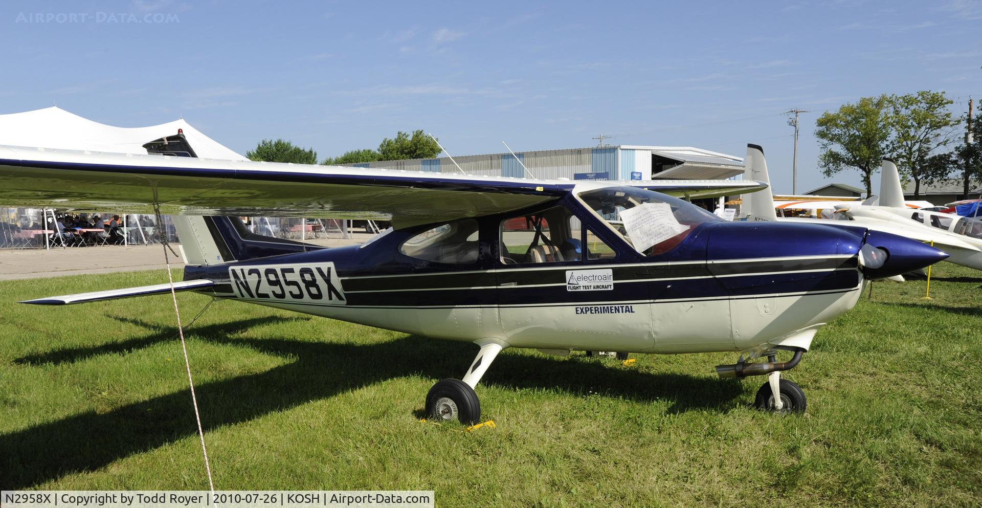 N2958X, 1967 Cessna 177 Cardinal C/N 17700358, EAA AIRVENTURE 2010