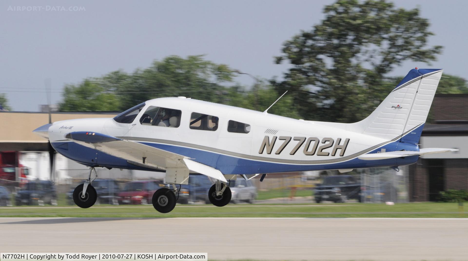 N7702H, 2003 Piper PA-28-181 C/N 2843568, EAA AIRVENTURE 2010
