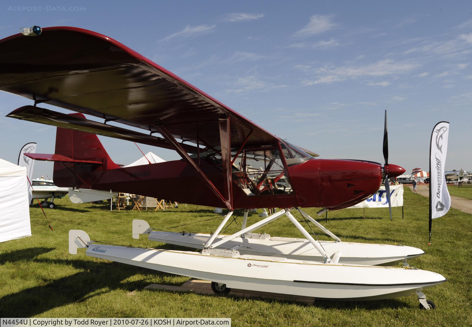 N4454U, 2001 Skystar Kitfox Series 5 C/N S9410-0057, EAA AIRVENTURE 2001