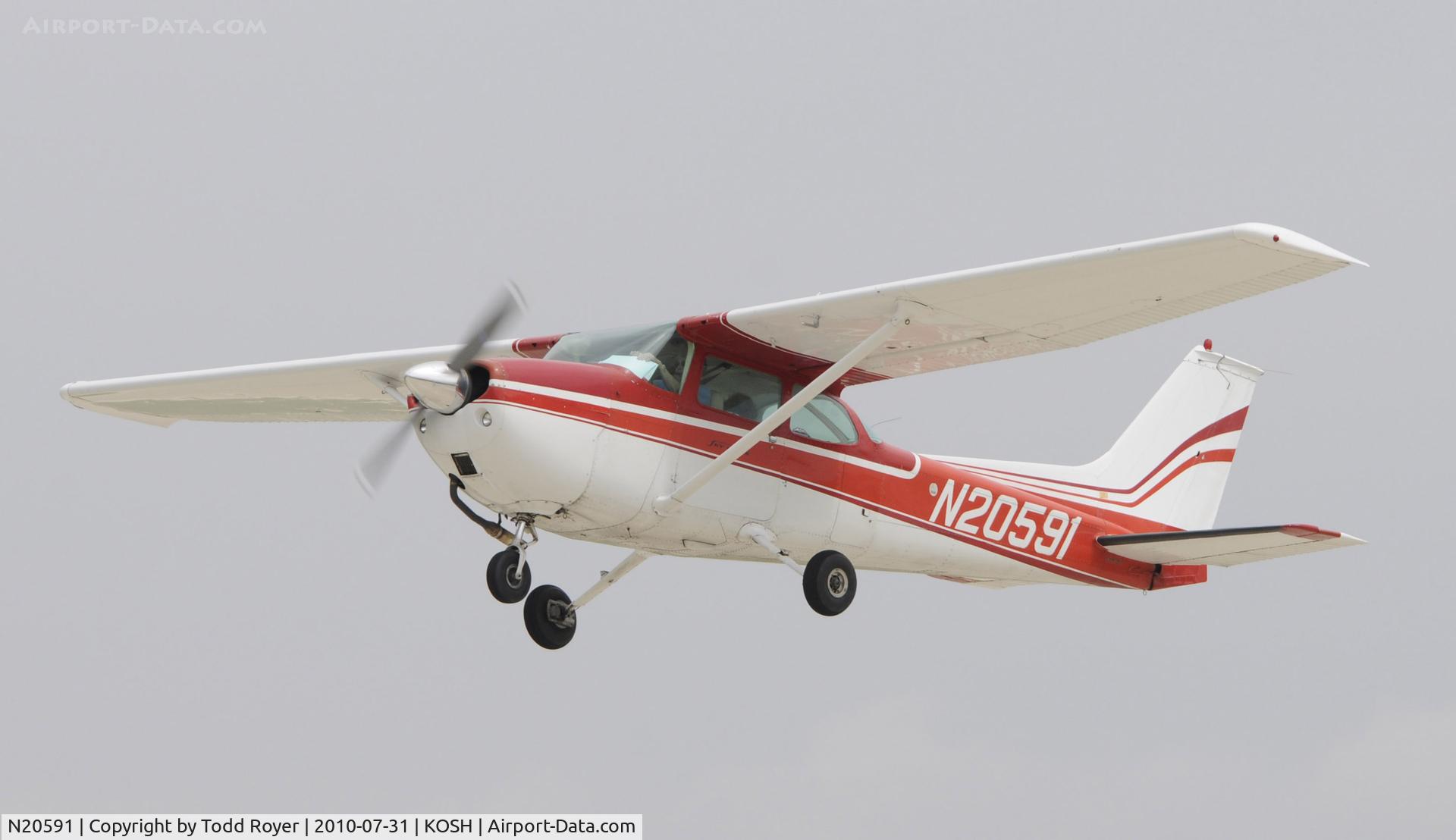 N20591, 1973 Cessna 172M C/N 17261423, EAA AIRVENTURE 2010