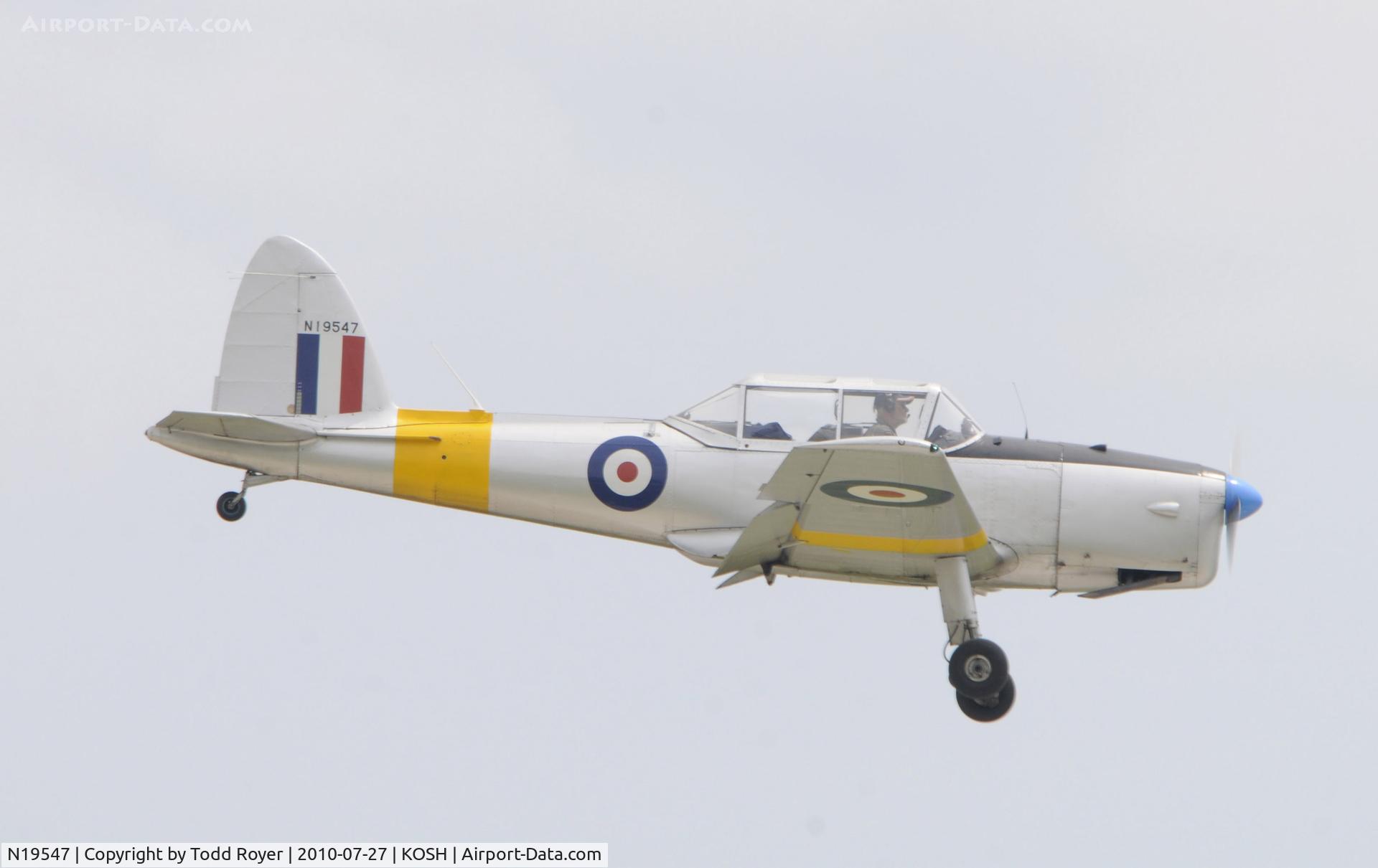 N19547, 1951 De Havilland DHC-1 Chipmunk T.10 C/N C1/0482, EAA AIRVENTURE 2010