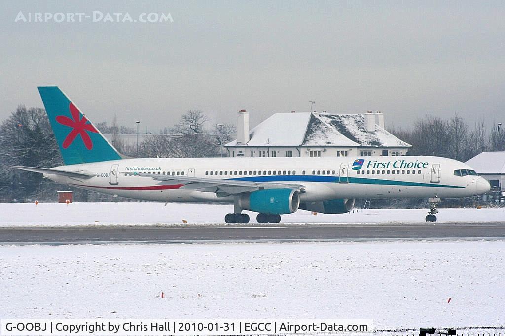 G-OOBJ, 1993 Boeing 757-2B7 C/N 27147, First Choice Airways