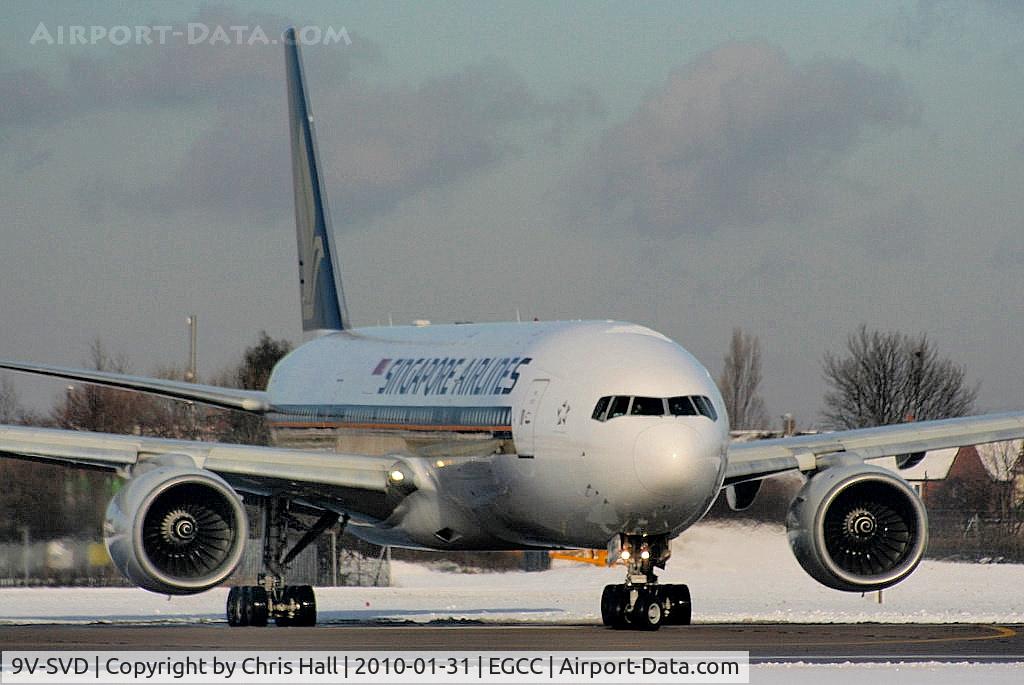9V-SVD, 2001 Boeing 777-212/ER C/N 30869, Singapore Airlines