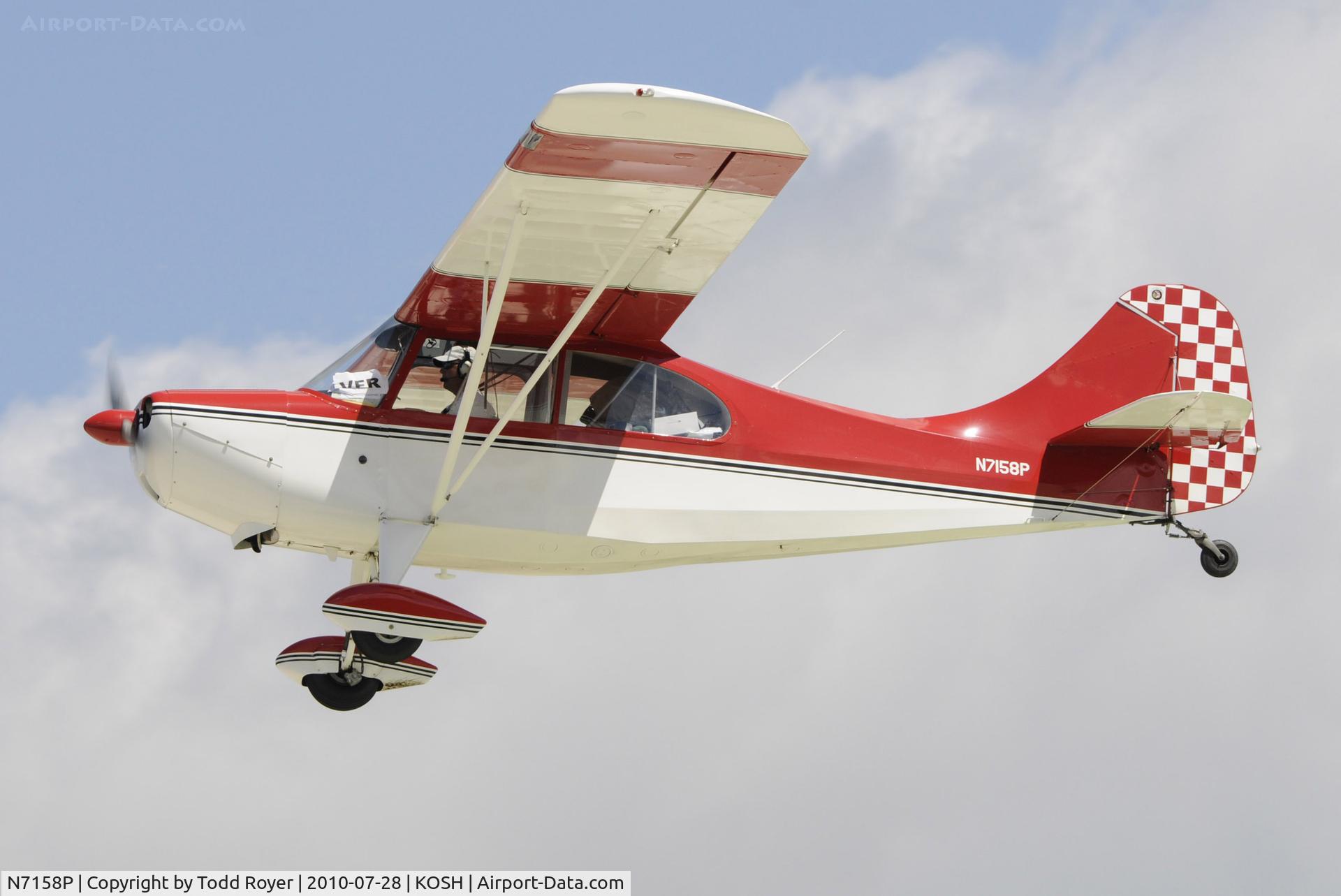 N7158P, 1963 Champion 7GCB C/N 175, EAA AIRVENTURE 2010