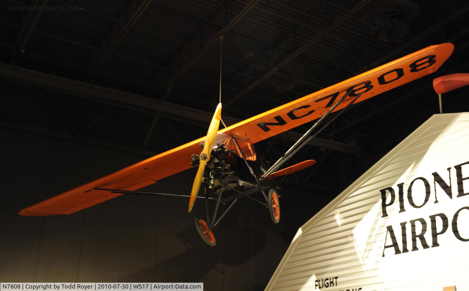 N7808, 1929 Universal Moulded Products Monocoupe 113 C/N 247, EAA AIRMUSEUM